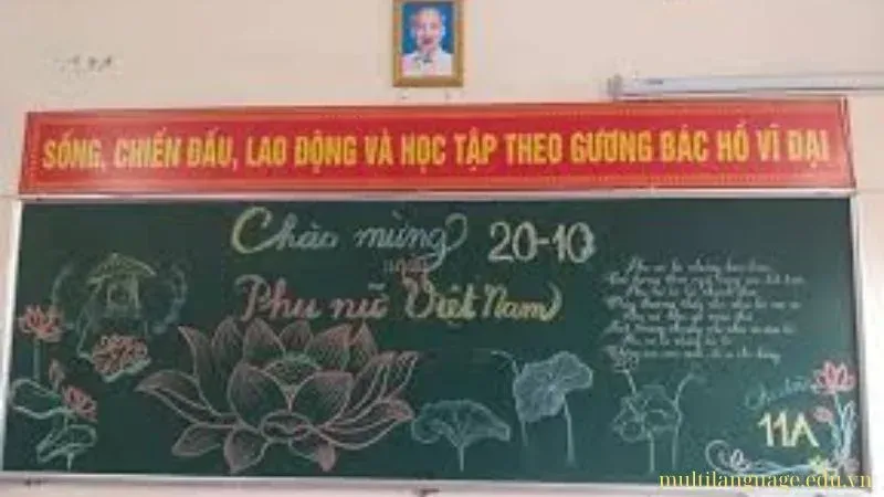 Khám phá các ý tưởng trang trí bảng 20/10 sáng tạo và đầy cảm hứng 7