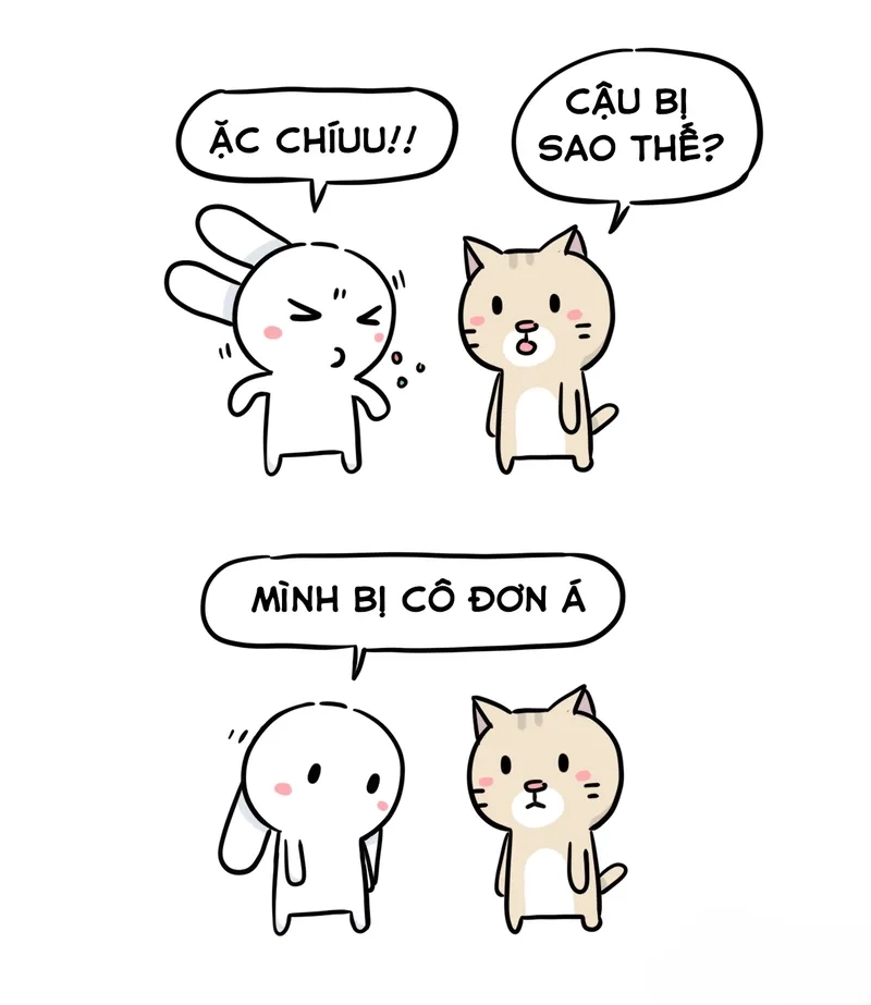 Meme thỏ bảy màu này thật sự gây cười và thu hút sự chú ý.