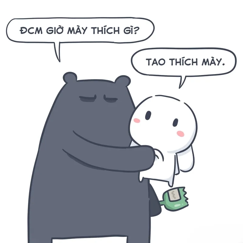 Ảnh thỏ 7 màu meme này thật dễ thương và hài hước.