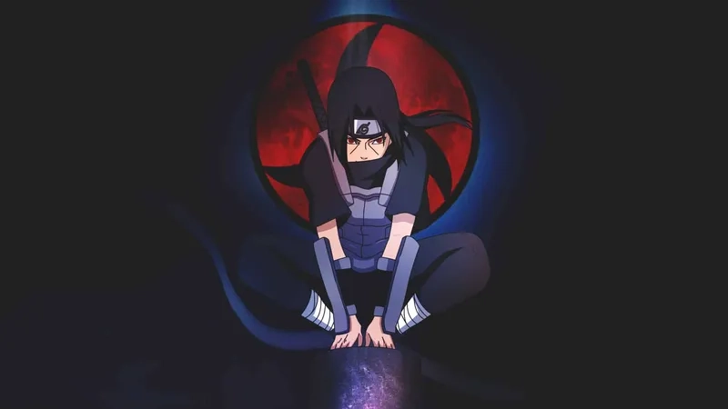 Ảnh nền itachi đẹp mang đậm phong cách riêng cho người hâm mộ.