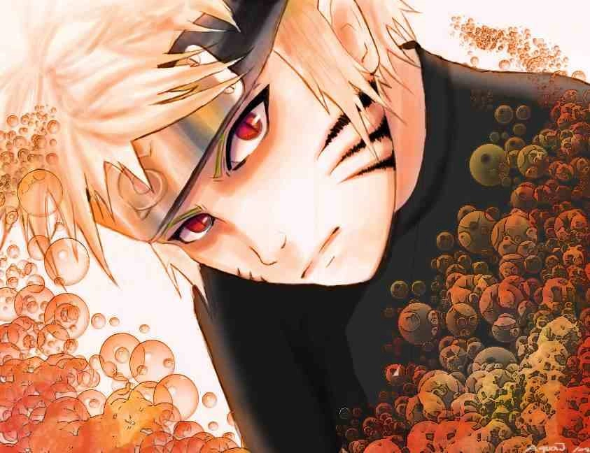 Naruto Lục Đạo chibi dễ thương nhưng vẫn đầy uy lực.