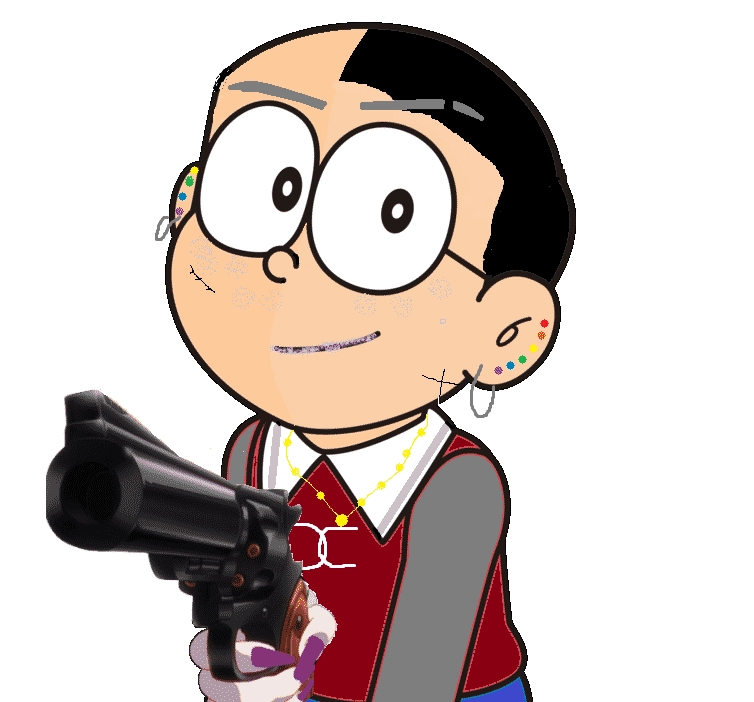 Hình ảnh doraemon và nobita ngầu không thể bỏ lỡ.