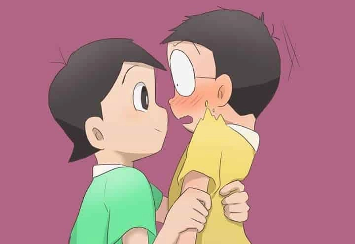 Tham khảo ý tưởng vẽ nobita xuka siêu sáng tạo.