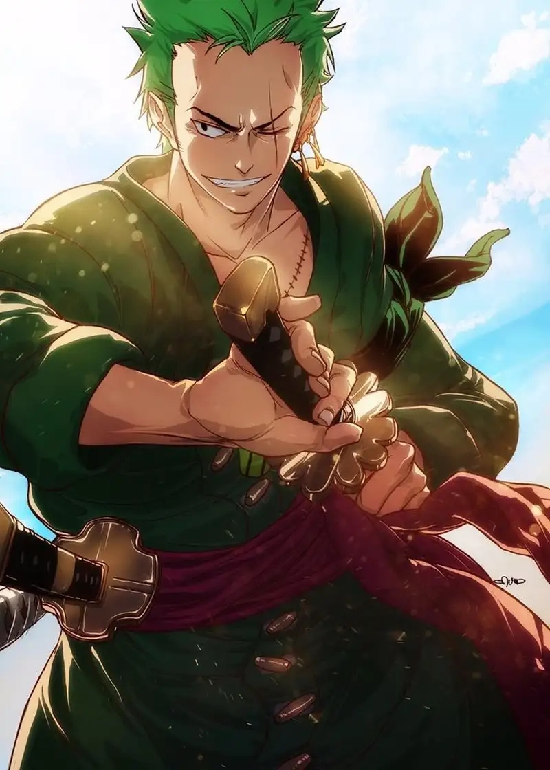 Hình nền Roronoa Zoro phong cách mạnh mẽ, dành riêng cho bạn.