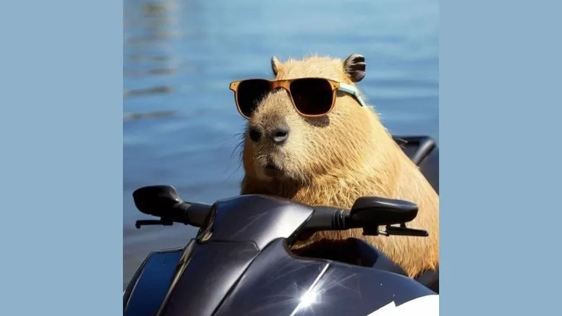 Capybara anime meme kết hợp capybara với phong cách anime, tạo ra sự độc đáo và thú vị.