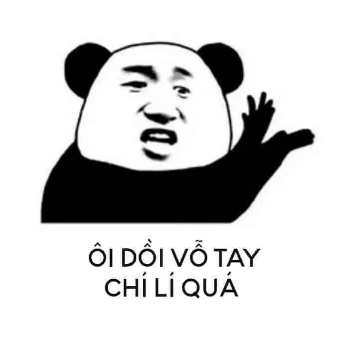 Meme gấu trúc troll face hài hước làm tan chảy mọi trái tim.