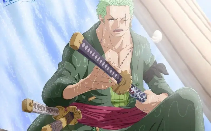 Hình nền One Piece Zoro ngầu hoàn hảo cho mọi fan anime.