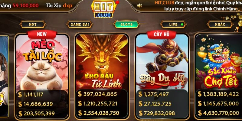 Hướng dẫn chơi game tại HITCLUB chi tiết với các sản phẩm