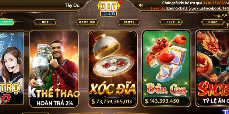 Hướng dẫn chơi game tại HITCLUB chi tiết với ưu điểm