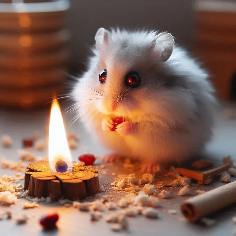 Meme chuột hamster cute đáng yêu, làm tan chảy trái tim người xem.