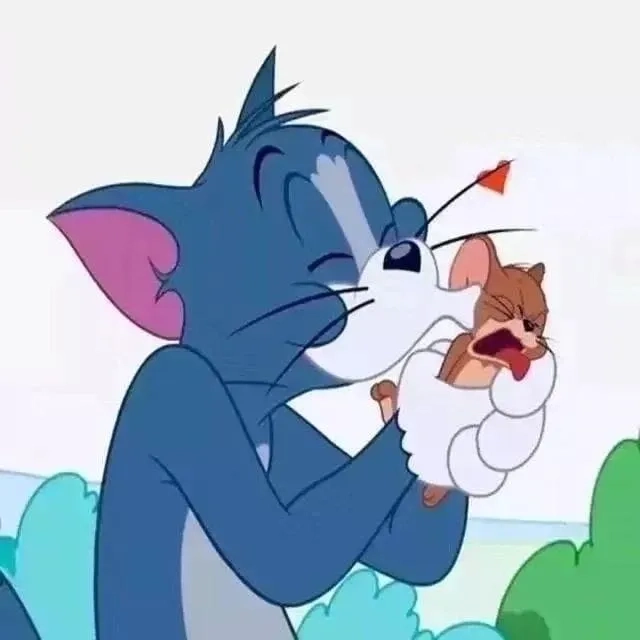 Hình ảnh ngọt ngào trong Tom and Jerry meme love gây sốt.