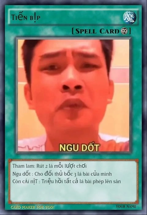 Meme ngu ngốc đơn giản nhưng lại khiến mọi người phải bật cười sảng khoái.