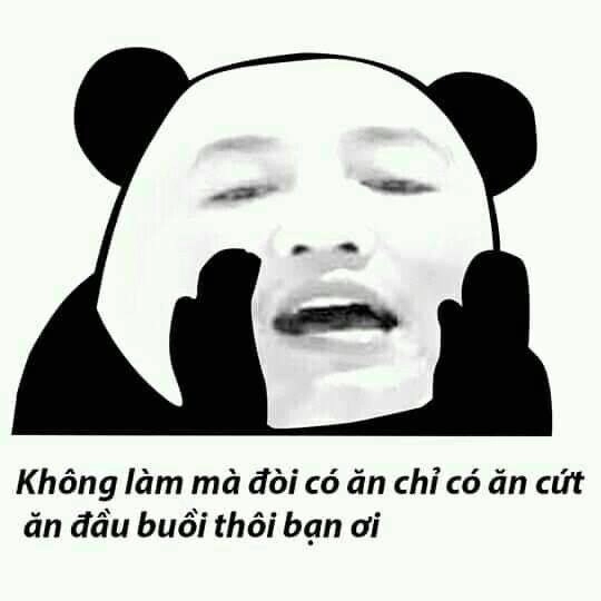 Meme mãn nguyện hài hước với biểu cảm hạnh phúc khó tả.