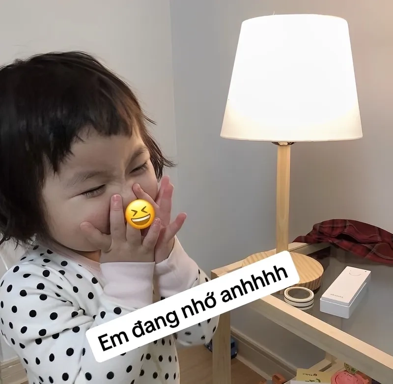 Crush meme nhớ người yêu siêu tình cảm, ai cũng thích.