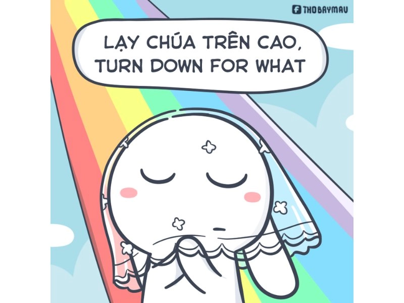 meme con thỏ bị đánh này dễ thương và cực kỳ hài hước.