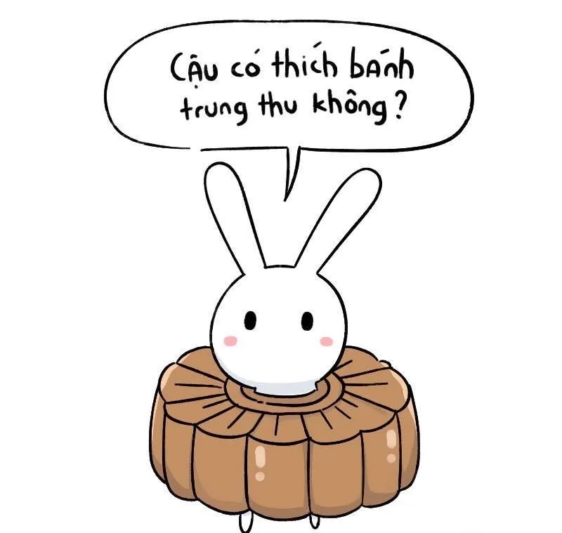 Meme thỏ hun này thật sự dễ thương và tạo ra sự dễ mến.