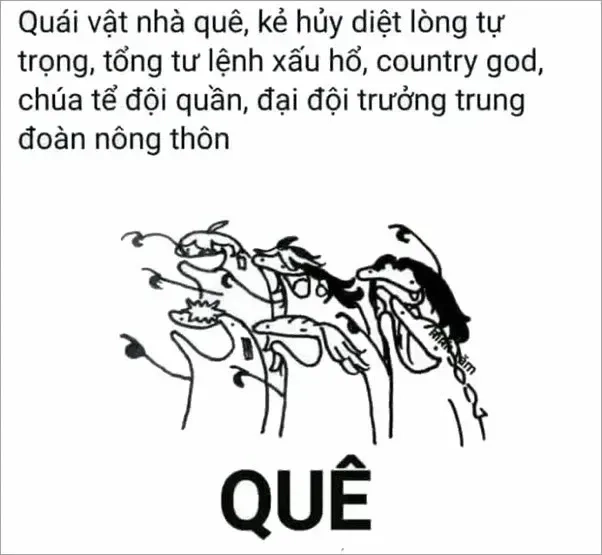 quê là quê là quê meme này chắc chắn sẽ khiến bạn không thể nhịn cười.