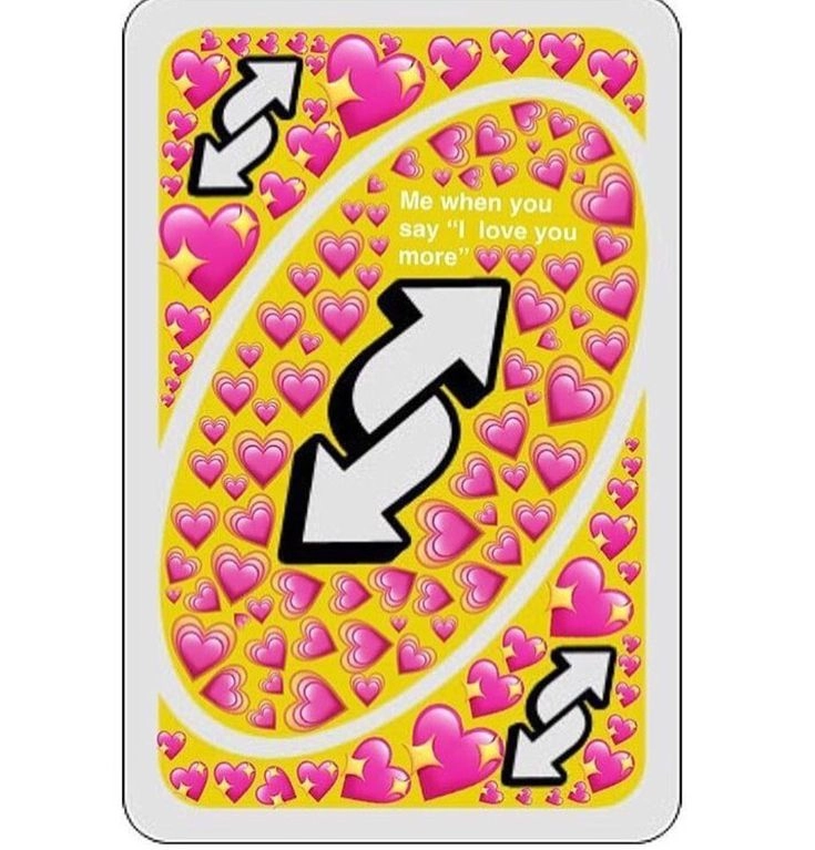 Uno card meme mang đến những trò đùa với các lá bài uno đầy thú vị.