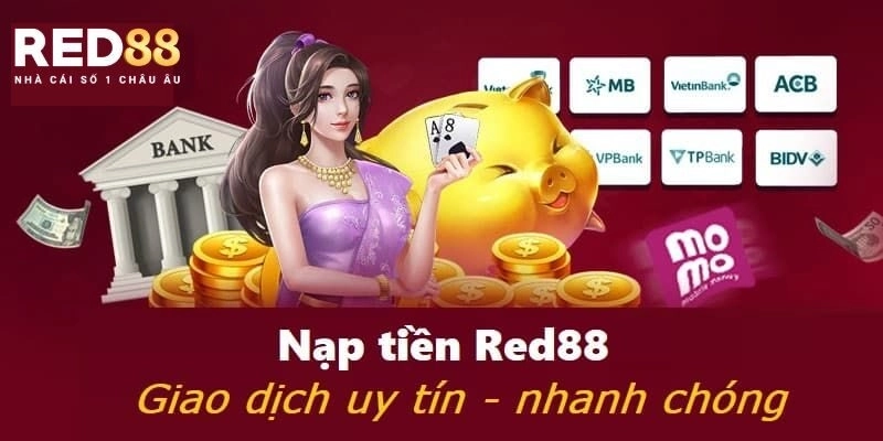  Nạp tiền qua link vào Red88 để bắt đầu trải nghiệm cá cược đỉnh cao ngay hôm nay.