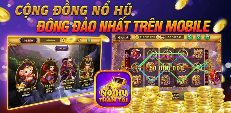  Chơi game nổ hũ trên điện thoại với hiệu ứng 3D sống động