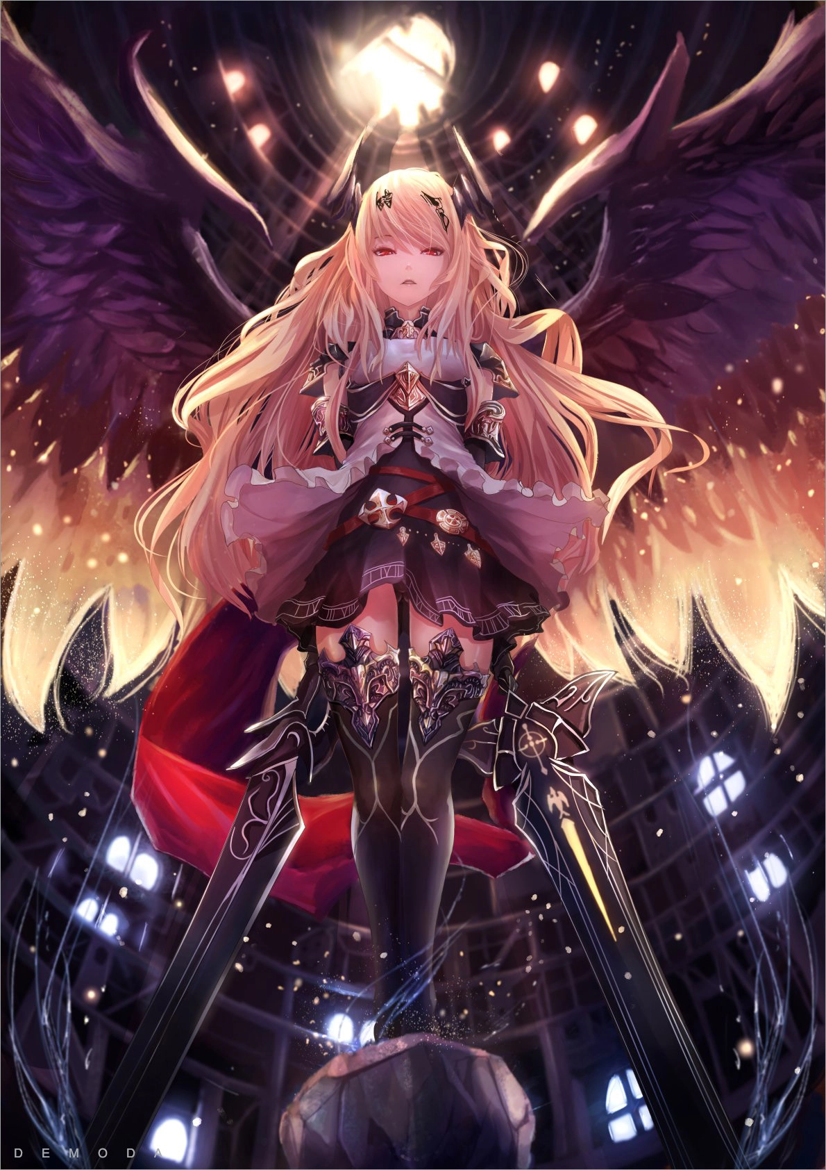 Đầy bí ẩn với gái anime ác quỷ lạnh lùng