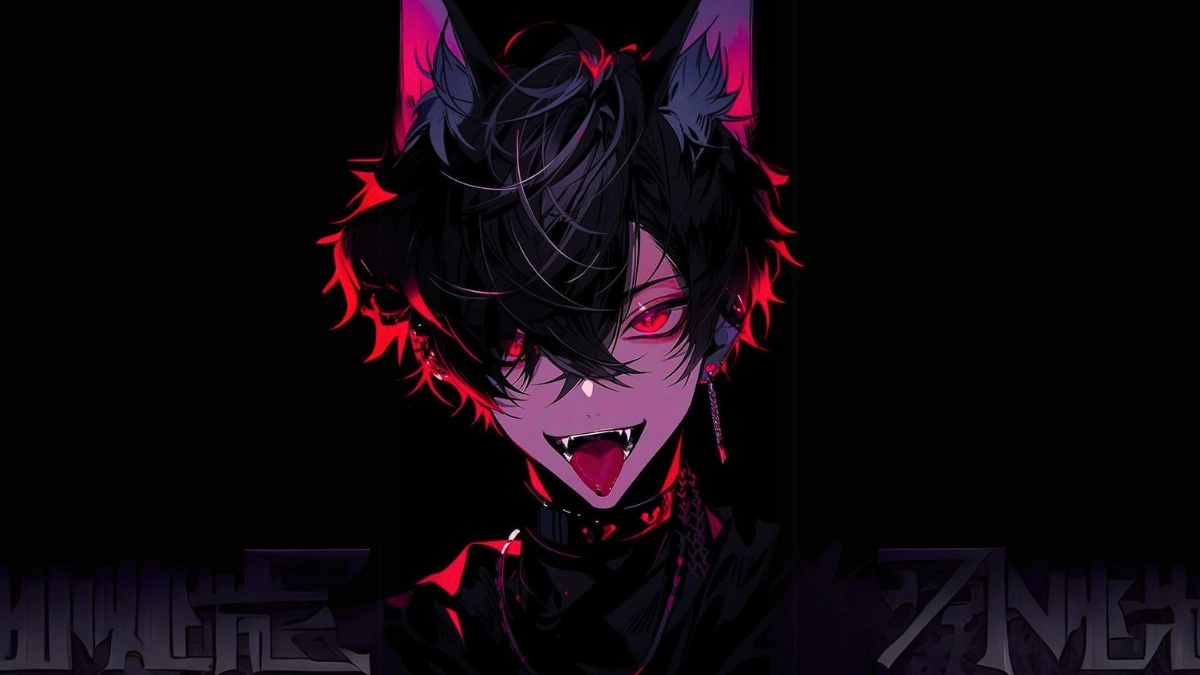 Thần bí và ngầu từ hình ảnh ác quỷ anime nam mạnh mẽ