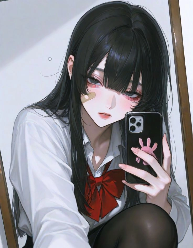 Cuốn hút ngay từ cái nhìn hình nữ anime cool ngầu