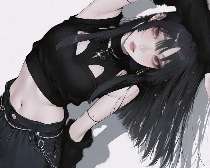 Sang chảnh khó cưỡng hình nền đẹp anime ngầu nữ