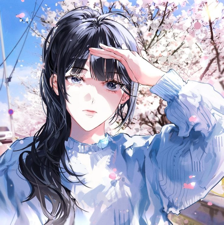 Lặng lẽ và sâu sắc hình ảnh anime buồn nữ