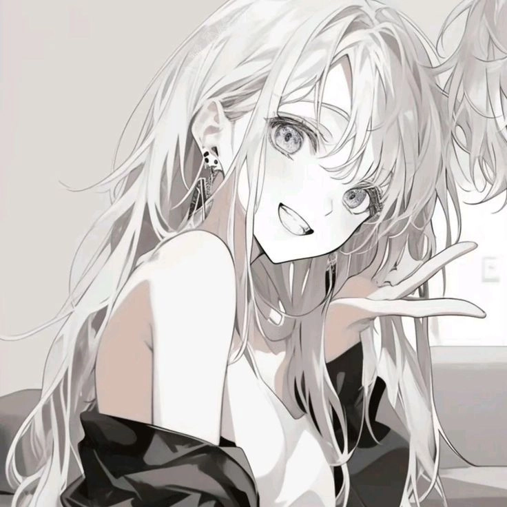 Nụ cười đầy cuốn hút hình ảnh anime nữ cười