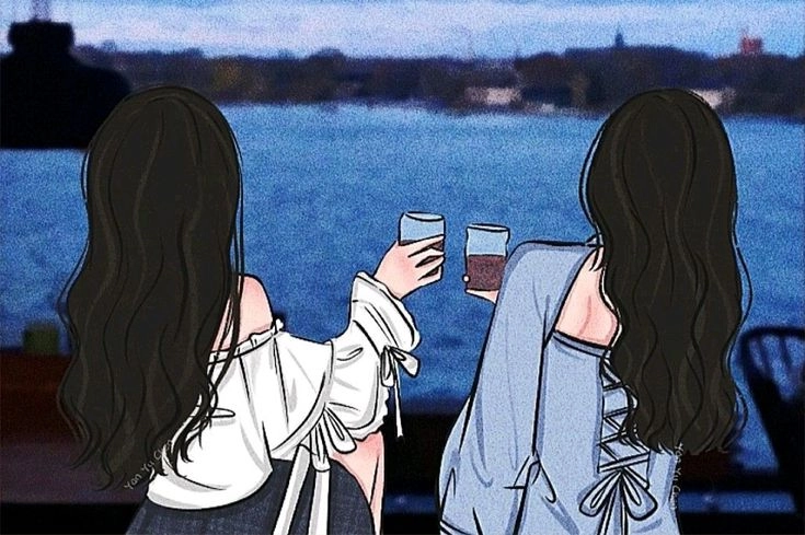 Phong cách mới lạ với ảnh bạn thân ngầu