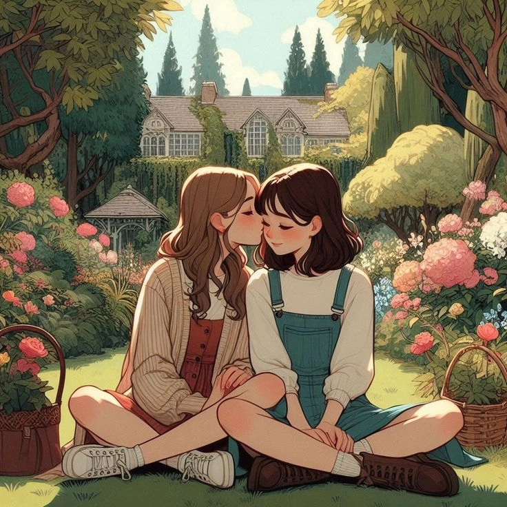 Ngầu cực chất với ảnh đôi bạn thân nữ anime ngầu
