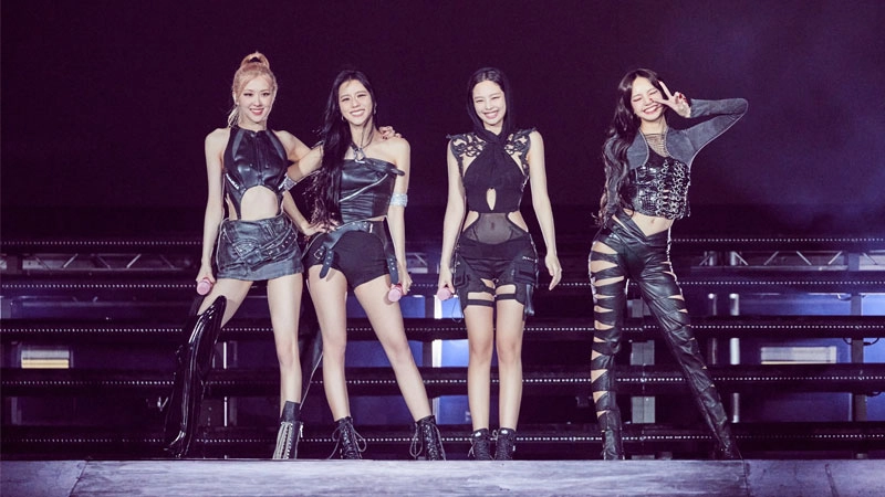 Gặp gỡ Blackpink trong ảnh blackpink trên sân khấu