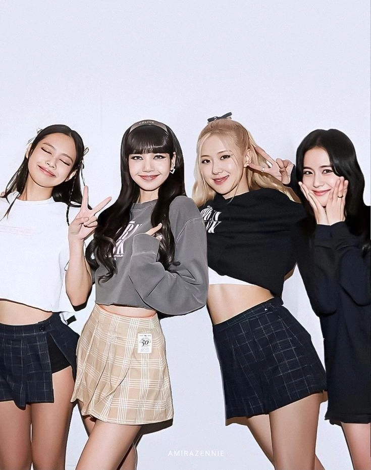 Màu sắc hoàn hảo trong ảnh blackpink chỉnh màu