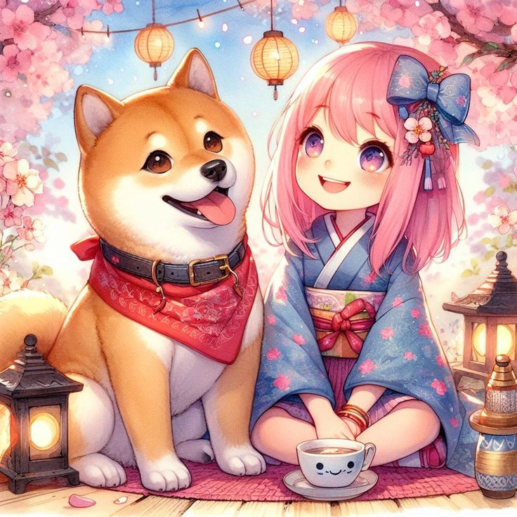 Ngọt ngào lan tỏa với hình chú chó cute