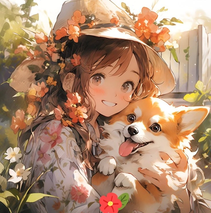 Khó cưỡng lại nét đáng yêu của hình cún cute