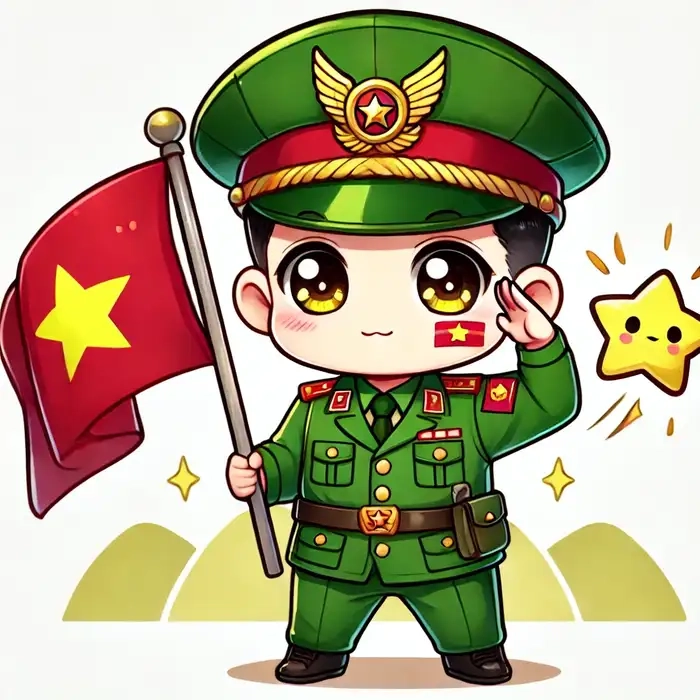 Top ảnh chú bộ đội đẹp không thể bỏ qua