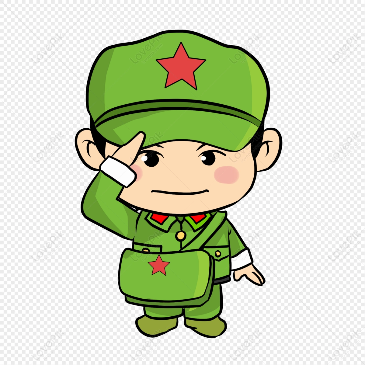 Đổi avatar với ảnh nền chú bộ đội chất lượng cao