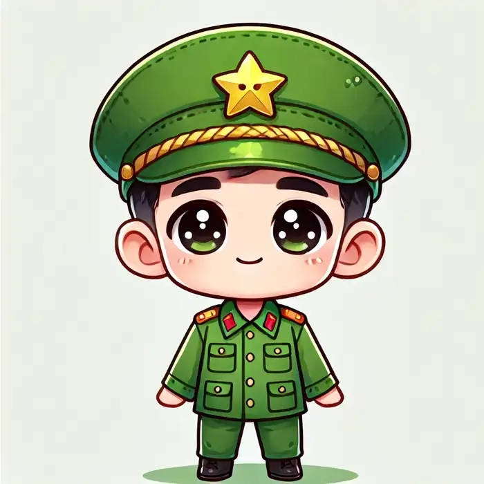 Ngắm nhìn hình ảnh chú bộ đội 3d cực chất