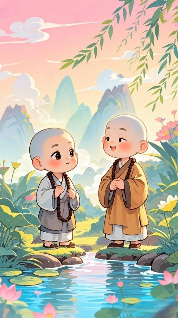 Tuyển chọn hình nền chú tiểu dễ thương tạo cảm giác bình an