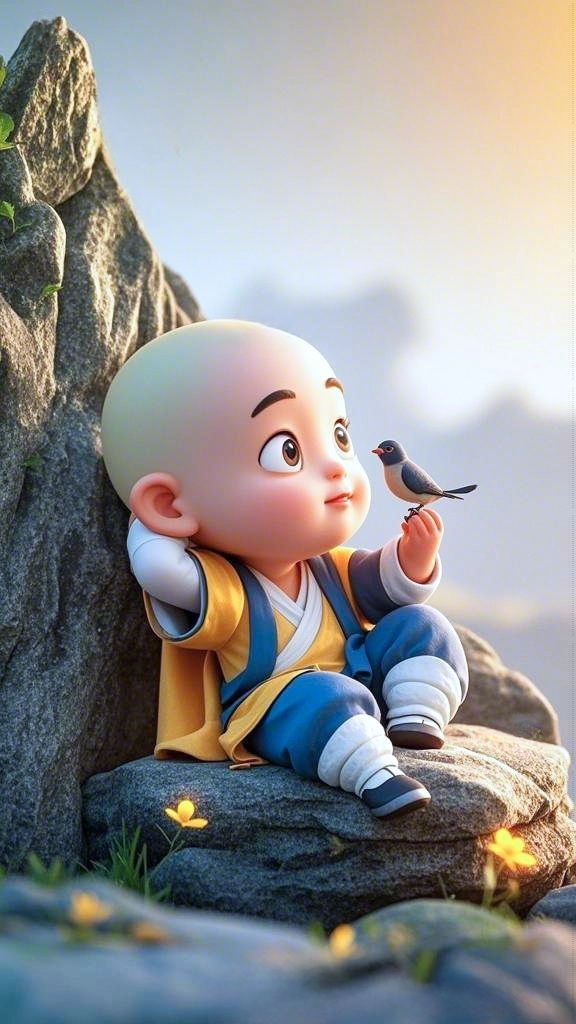 Tổng hợp hình ảnh chú tiểu đẹp cực kỳ dễ thương