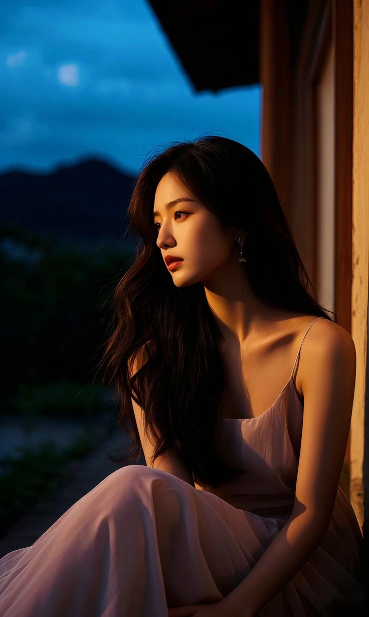 Thể hiện nỗi cô độc qua ảnh buồn cô đơn nữ