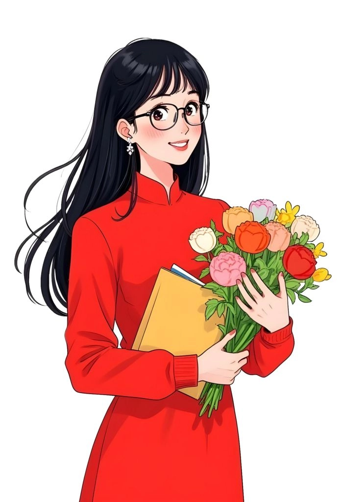 Tuyển chọn những ảnh cô giáo chibi xinh xắn