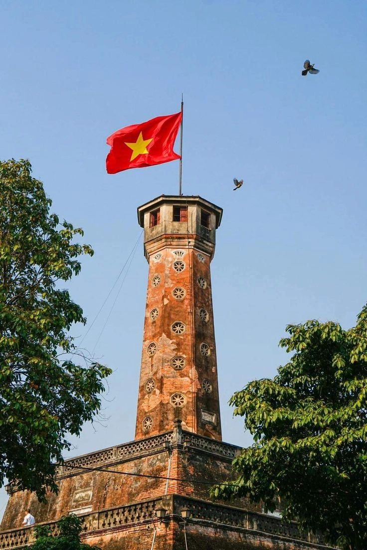 hình ảnh lá cờ việt nam đẹp thể hiện lòng trung thành với đất nước