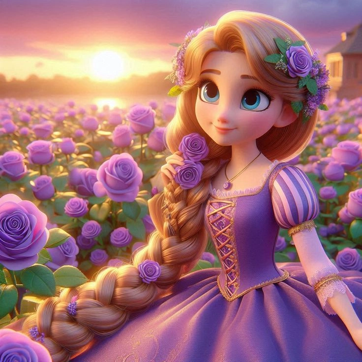 Ngọt ngào dễ thương với ảnh công chúa cute