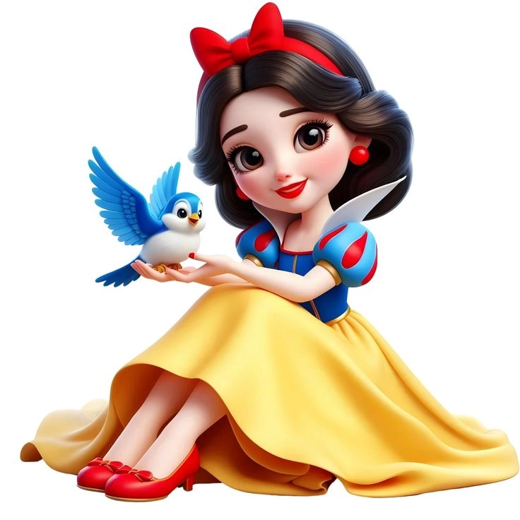 Lộng lẫy và duyên dáng với hình ảnh công chúa xinh đẹp