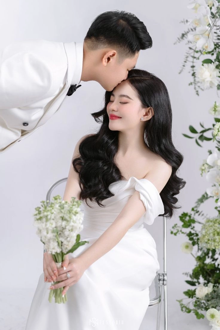 Ấn tượng với hình ảnh cưới đẹp lãng mạn