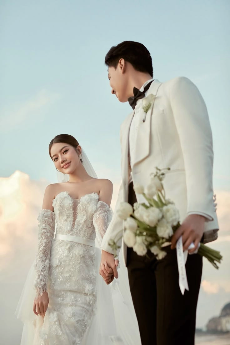 Ngọt ngào bên nhau qua ảnh cưới cặp đôi