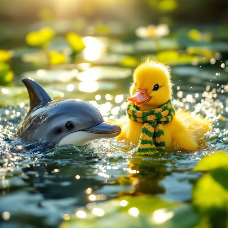 Ảnh đọng vật cute luôn khiến người xem không thể rời mắt