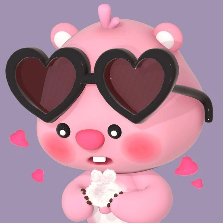 Ngọt ngào từng góc nhìn với ảnh nền loopy cute